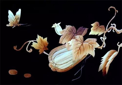 水淀风芦苇画
