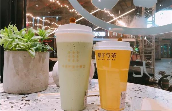 叶子与茶