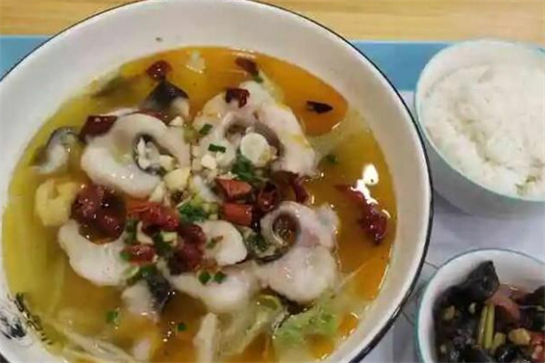 江上渔酸菜鱼米饭加盟