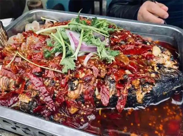 小舅母子烤鱼