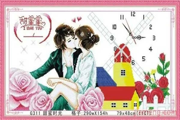 紫精灵十字绣加盟