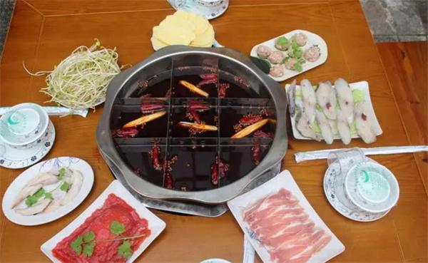 九宫格小火锅