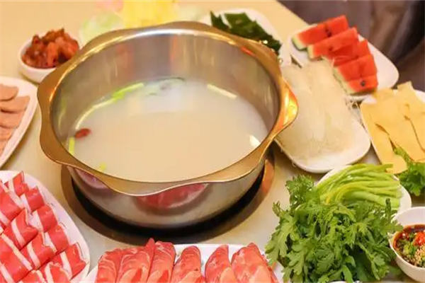 鲜汤捞火锅
