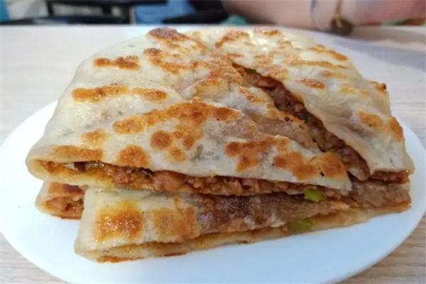 布袋酱肉饼
