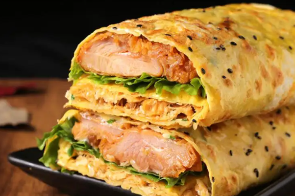 饼小君杂粮煎饼小吃