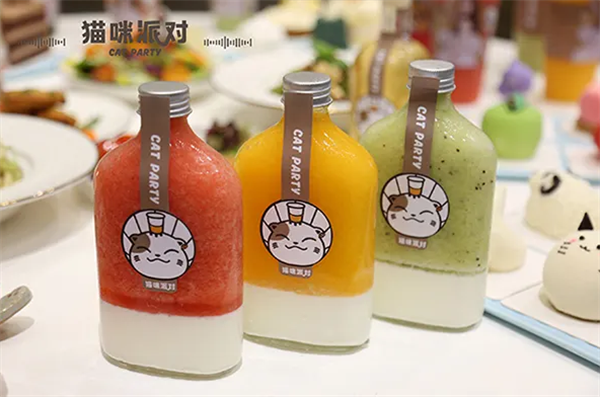 猫咪派对奶茶