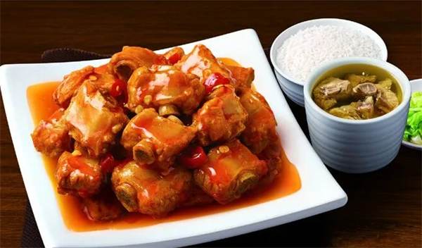 72街红烧排骨饭