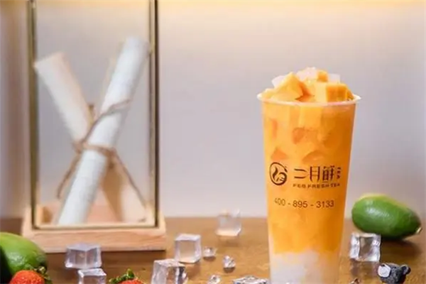 二月鲜奶茶