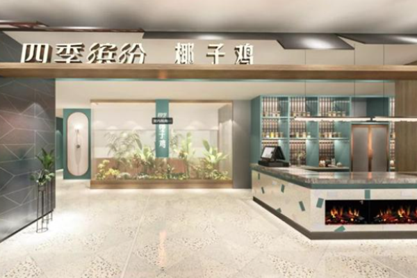 四季缤纷椰子鸡