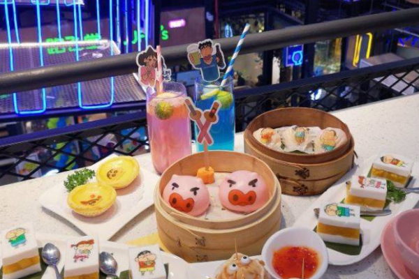 一点盅蜡笔小新主题餐厅