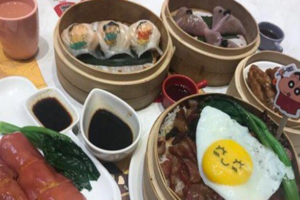 一点盅蜡笔小新主题餐厅
