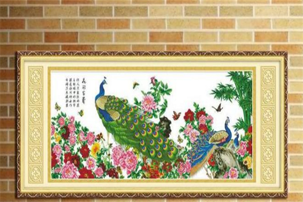 仙客来十字绣