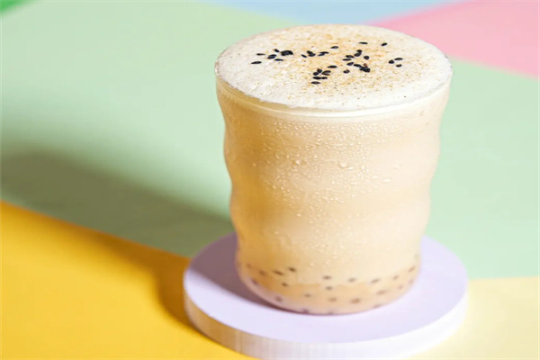 蘭放下甜胚子茶饮
