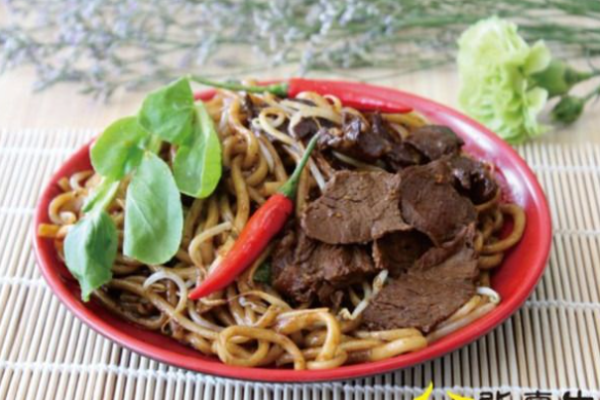 张真牛爆椒牛肉面