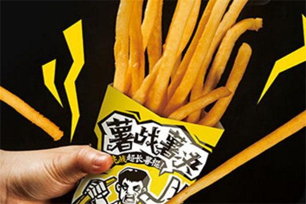 薯战薯决超长薯条