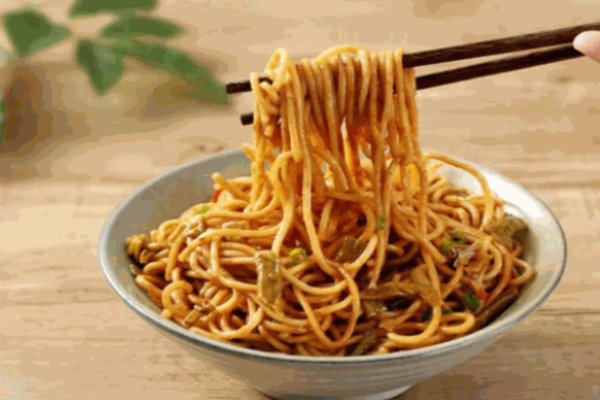 红美热干面