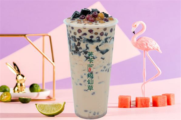 芫茶烧仙草