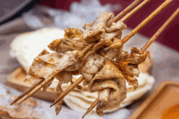 初见羊油串串