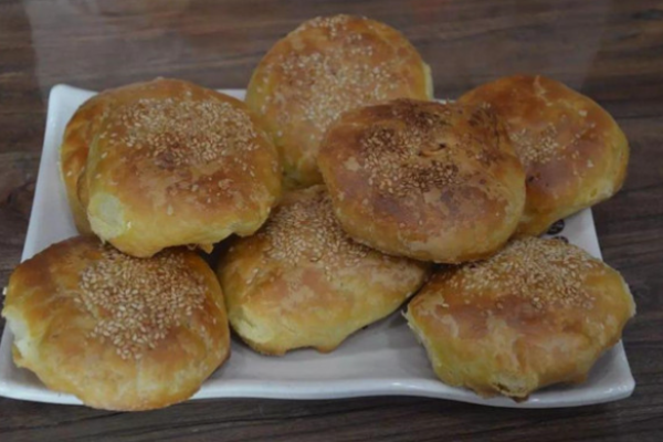 烧饼熟了