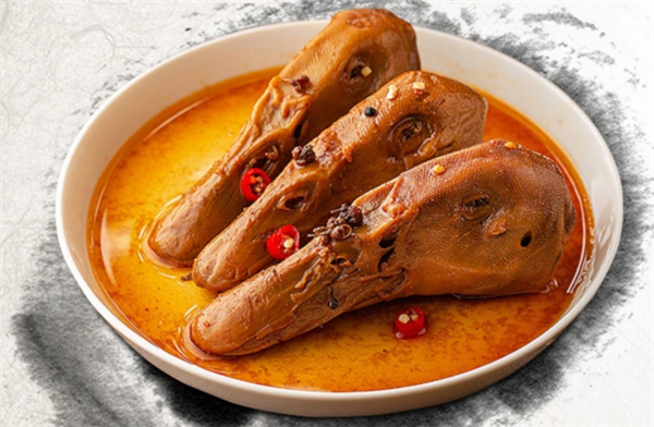 锋味舌尖秘制鸭头