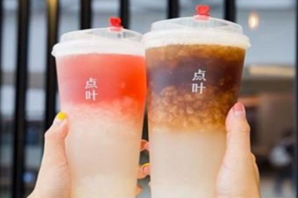 点叶奶茶加盟