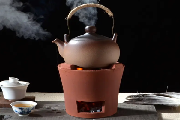 烧水煮茶奶茶店
