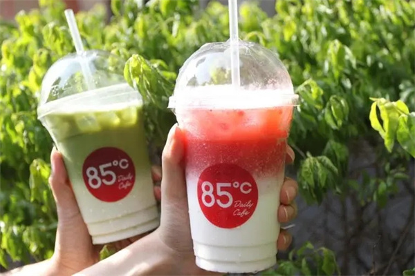 85度c奶茶