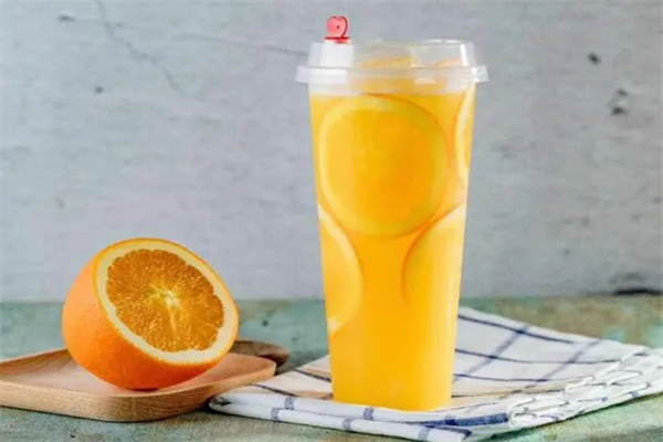 橙子与茶奶茶店