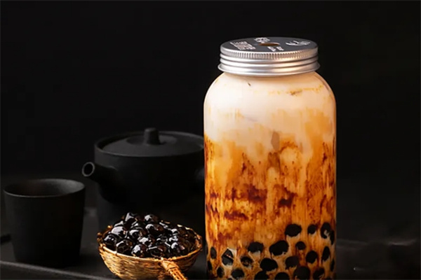 益汁湘奶茶