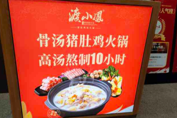 渡小凤猪肚鸡汤火锅加盟