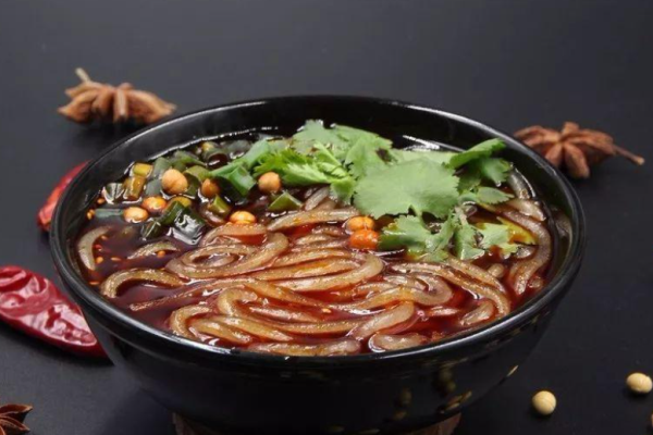 幸运红酸辣粉加盟