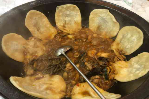 大俺徽柴火鸡地锅鸡