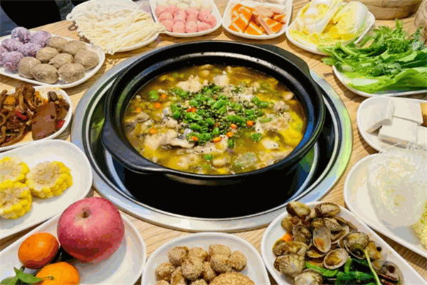 鲜汤豆花鱼火锅