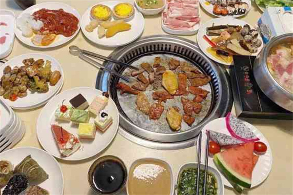 金语轩烤肉火锅自助餐