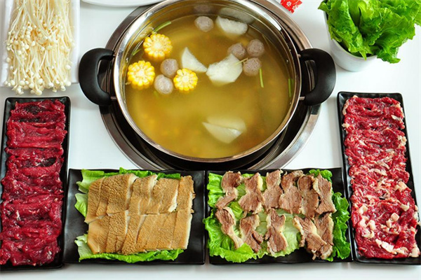 潮汕鲜切牛肉火锅