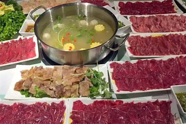 潮汕鲜切牛肉火锅