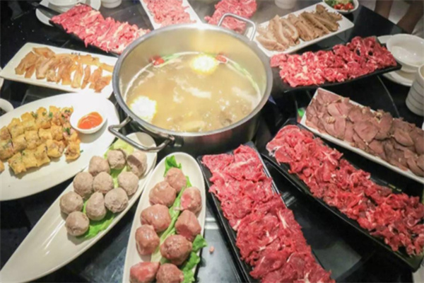 潮汕鲜切牛肉火锅