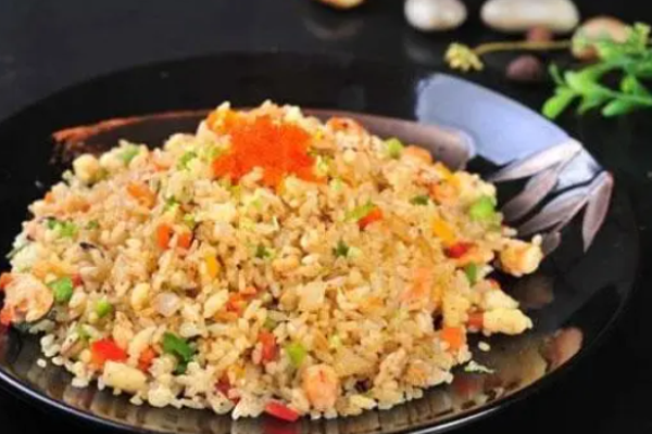 韩橙海鲜炒饭