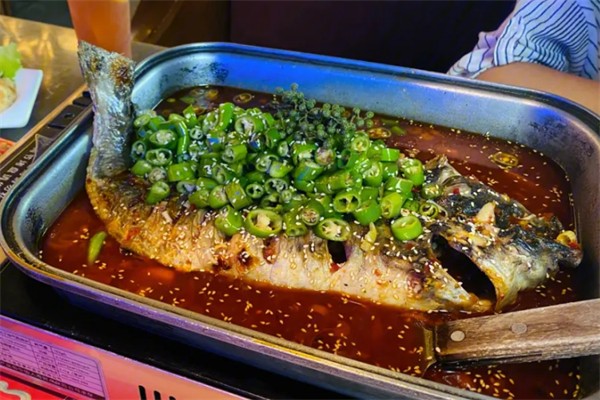 圈圈鱼烤鱼