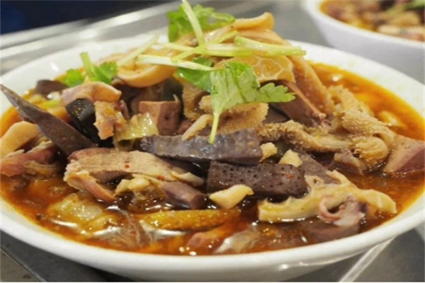 汉食秦味杂肝汤