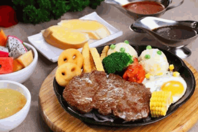 爱意牛排西餐厅加盟