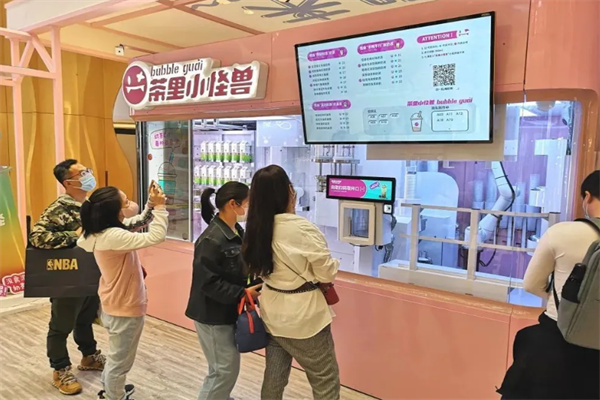 茶里小怪兽无人奶茶加盟