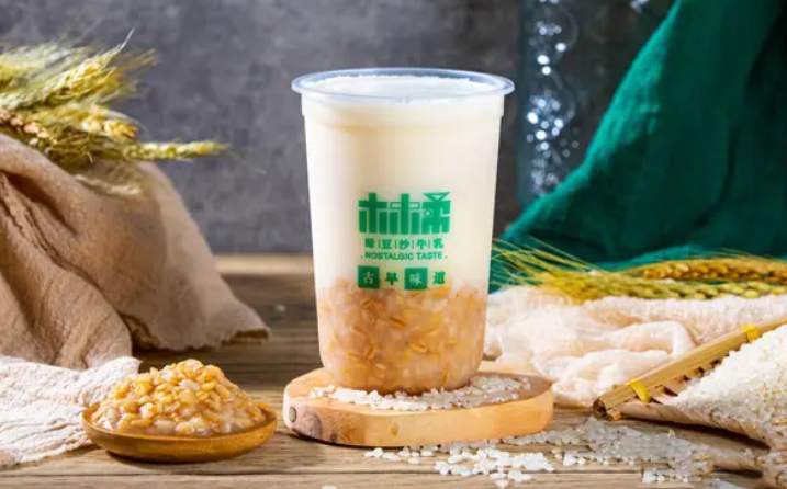 林小柔绿豆沙牛乳