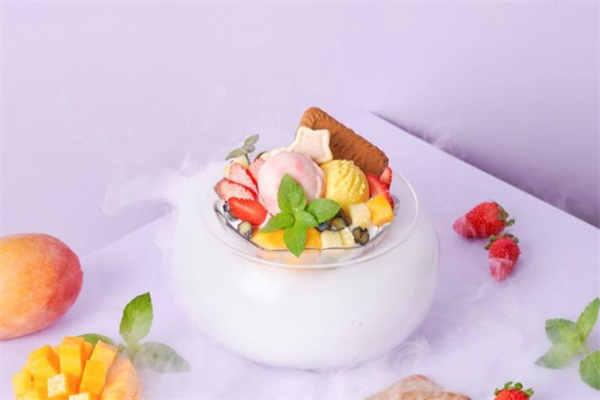 冰花雪月奶茶