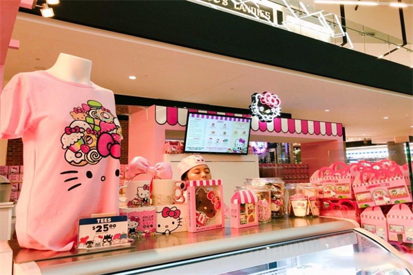 hello kitty奶茶店