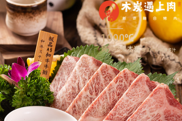 木炭遇上肉