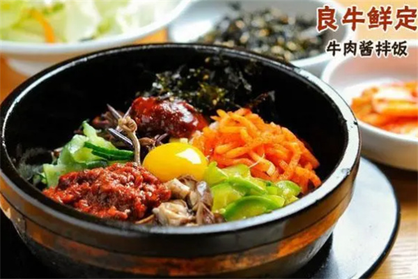 良牛鲜定拌饭加盟