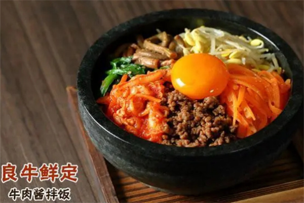 良牛鲜定拌饭加盟