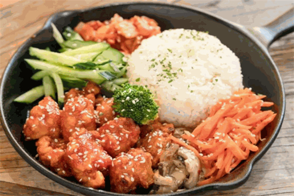 好口福炸鸡饭