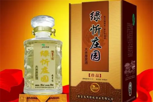 绿忻庄园大米原浆酒加盟
